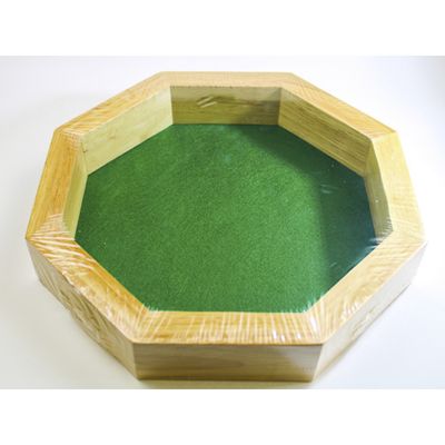DICE TRAY OCTAGONAL 10"