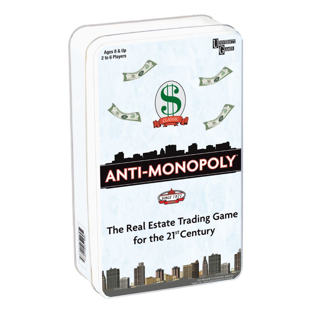 ANTI-MONOPOLY TRAVEL TIN