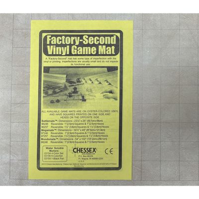 MEGAMAT REVERSIBLE 1" SQUARES/HEXES (Factory Second) MEGAMAT REVERSIBLE 1" SQUARES/HEXES (Factory Second)