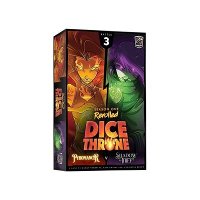 DICE THRONE: SEASON 1 REROLLED - BOX 3 - PYROMANCER VS. SHADOW THIEF