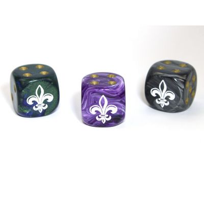CUSTOM D6 16mm FLEUR (Assorted Colors)