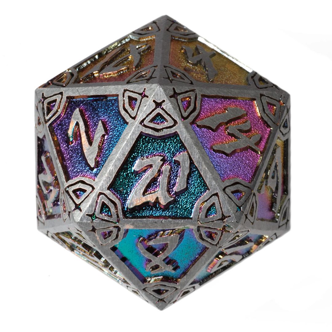 DICE D20 METAL DIRE ARCANE HEXBREAKER