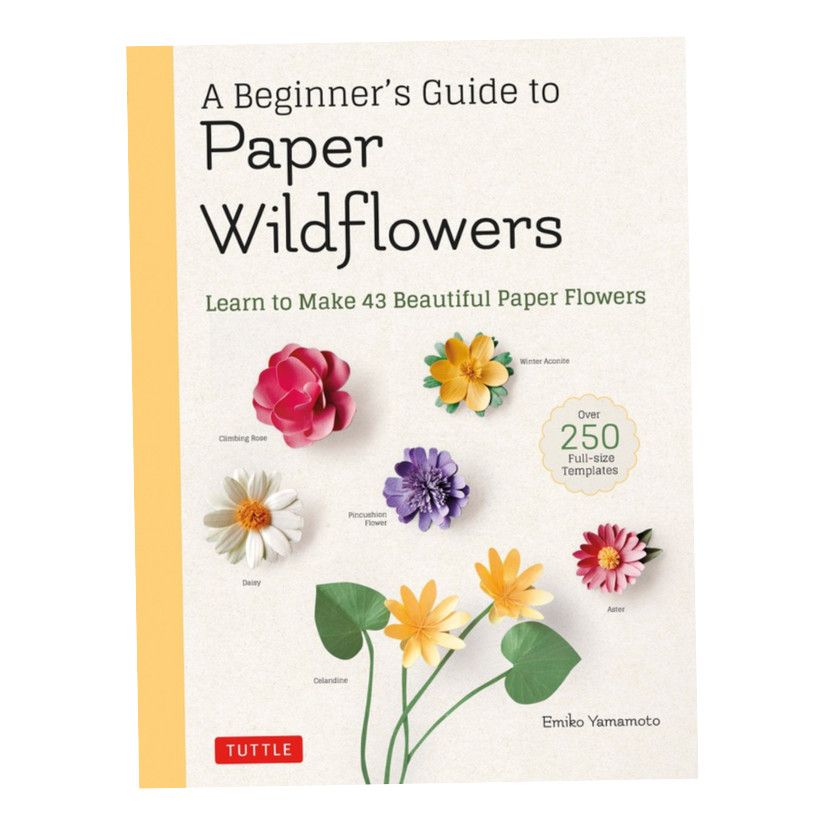 BEGINNERS GUIDE TO PAPER WILDFLOWERS