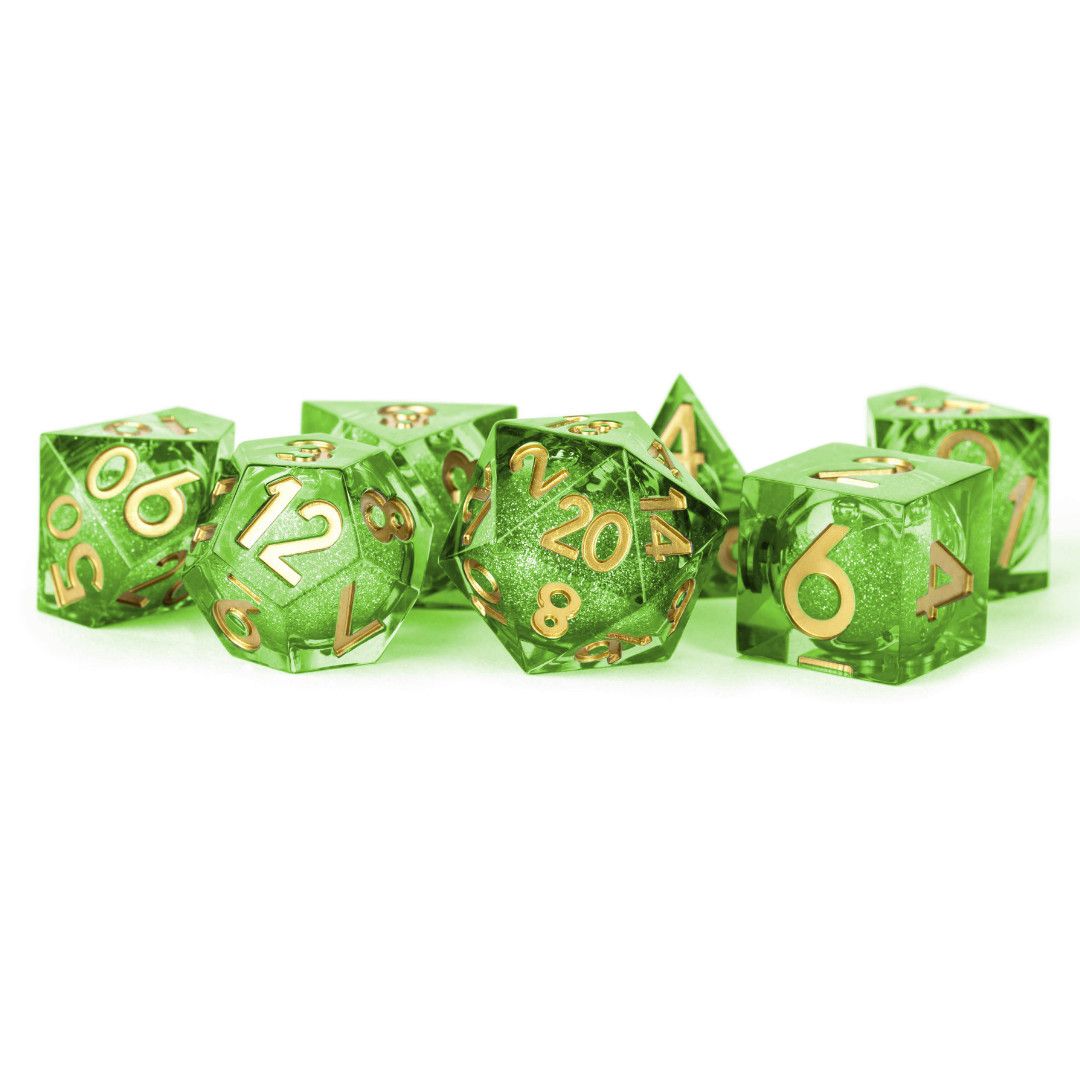 fr DICE SET 7 ELIXIR LIQUID CORE AEGIS OF HOPE