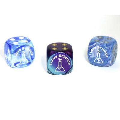 CUSTOM D6 16mm SCIENCE (Assorted Colors)