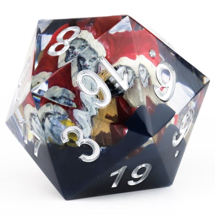 DICE D20 54mm KRAMPUS SCENIC