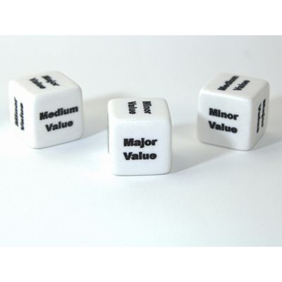 CUSTOM D6 16mm TREASURE/VALUE