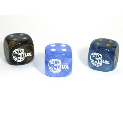CUSTOM D6 16mm LOL (Assorted Colors)