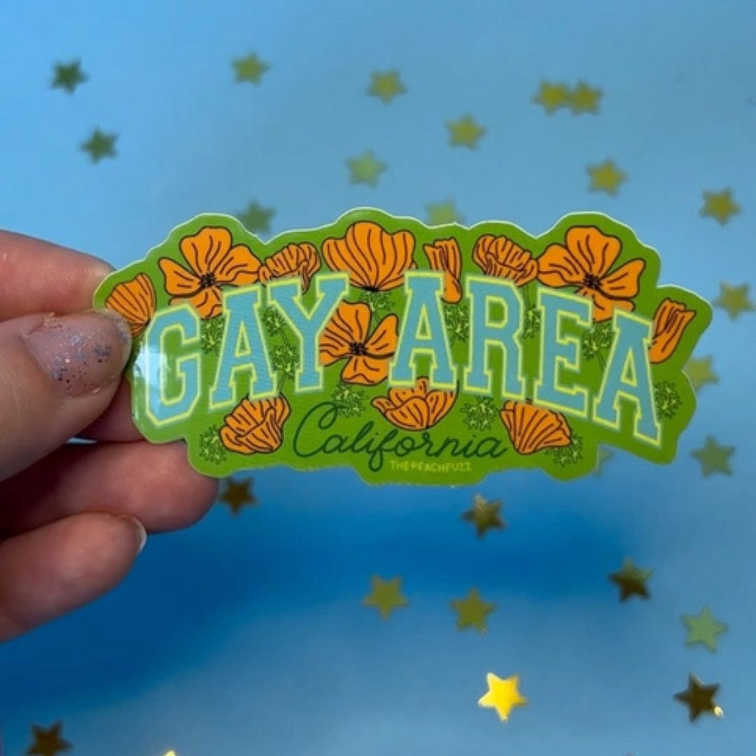 STICKER - GAY AREA