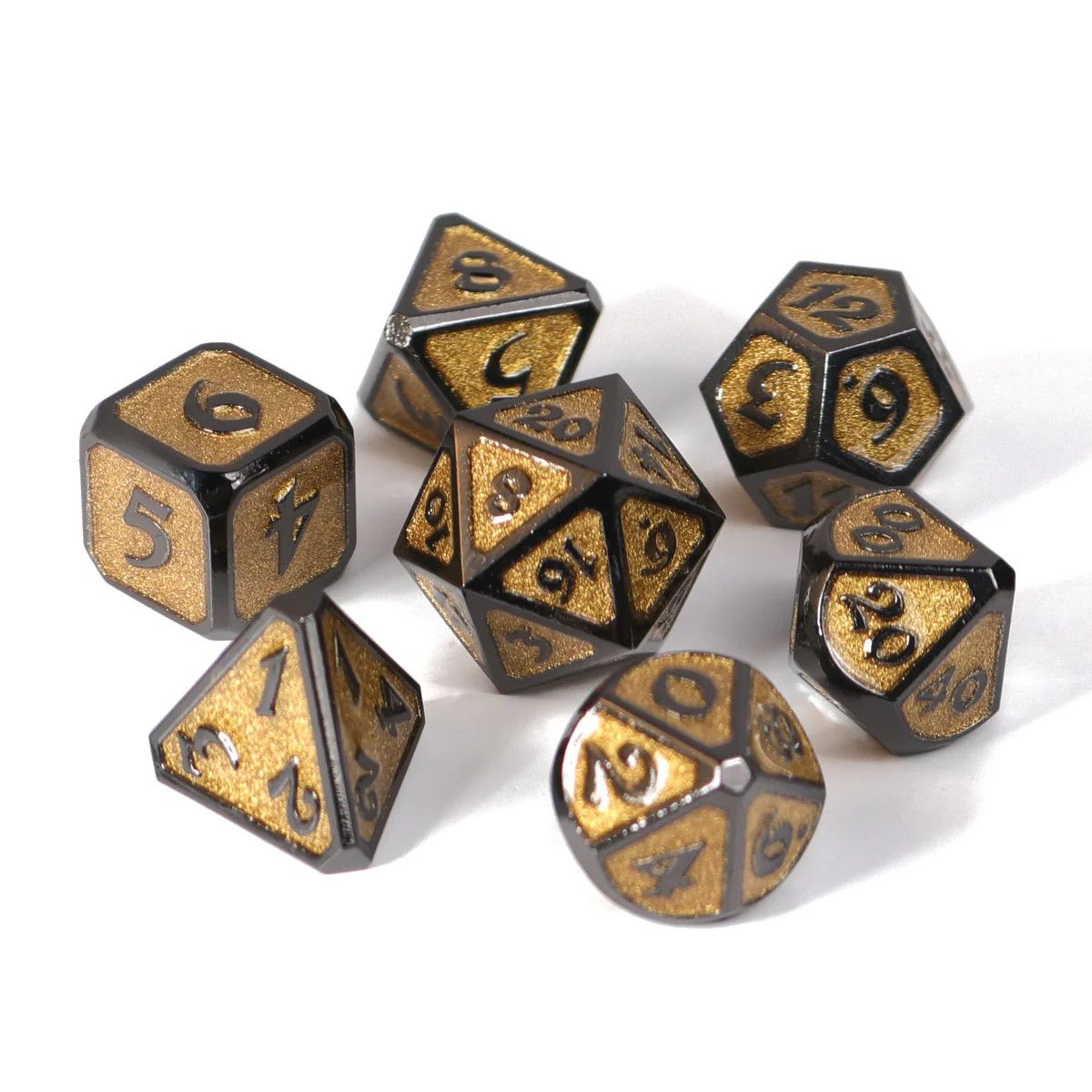 dh DICE SET 7 METAL UNHOLY SMITE