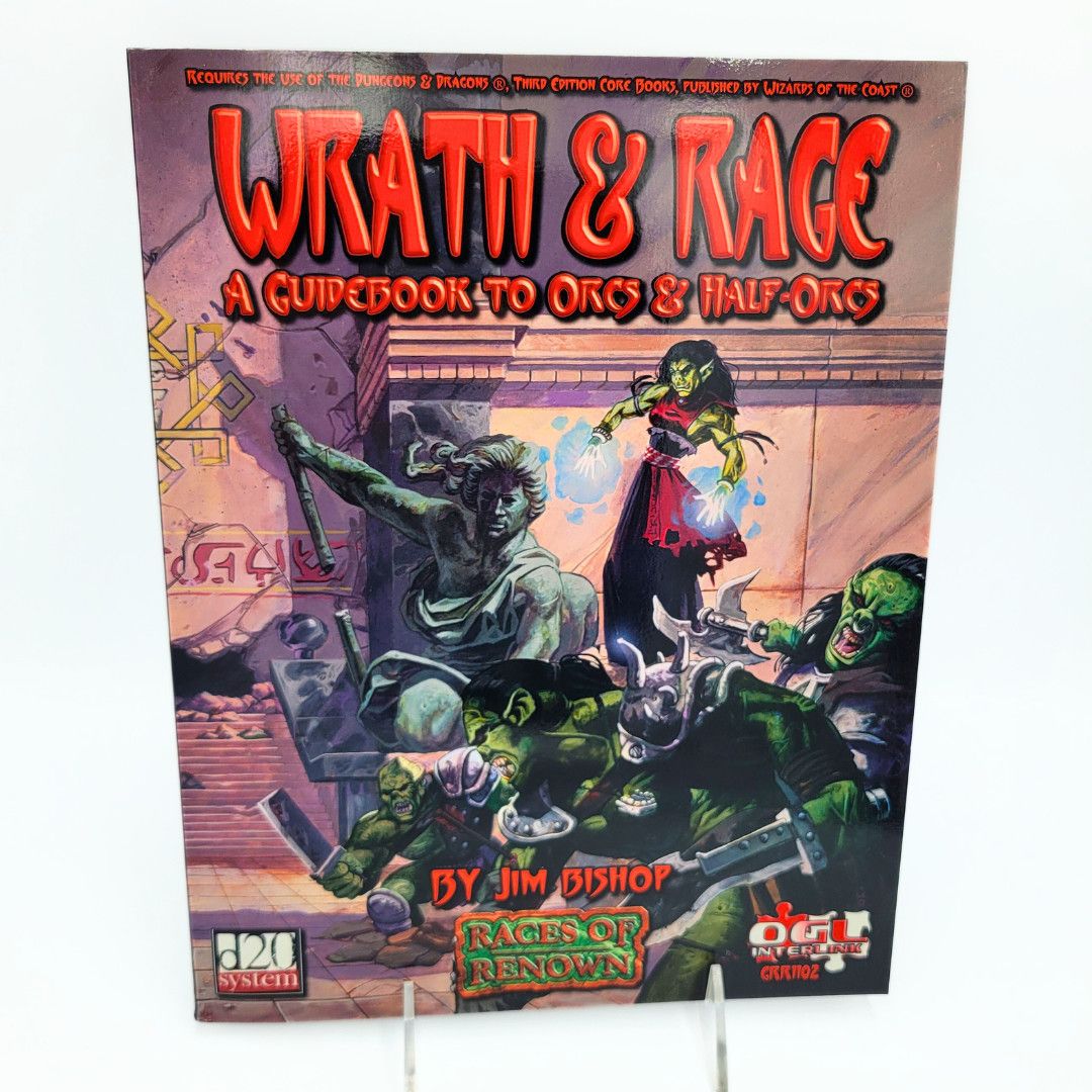 RACES OF RENOWN (d20) - WRATH &amp; RAGE (2002)