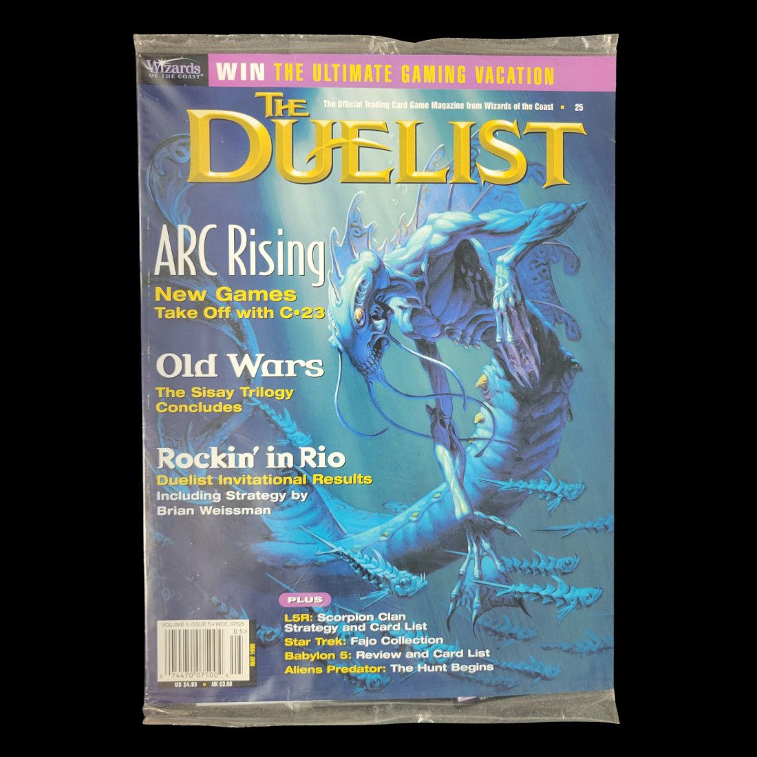 THE DUELIST MAGAZINE #25 (May 1998, Sealed)
