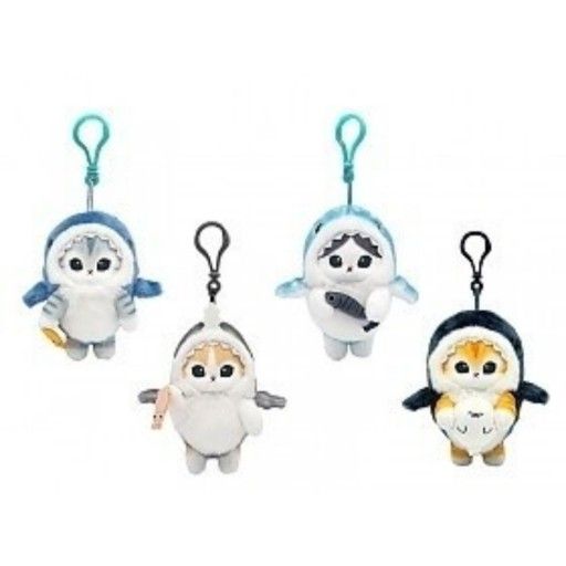 MOFUSAND SHARK COSTUME CHARM/KEYCHAIN 5" (13 cm)