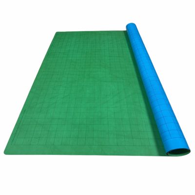 MEGAMAT REVERSIBLE 1" BLUE/GREEN SQUARES
