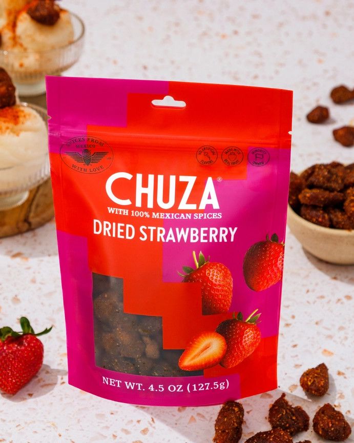 CHILI-SEASONED DRIED FRUIT,, Set: 4.5 OZ Strawberry