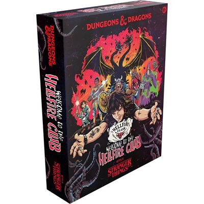 D&amp;D 5.5e: STRANGER THINGS: WELCOME TO THE HELLFIRE CLUB STARTER SET