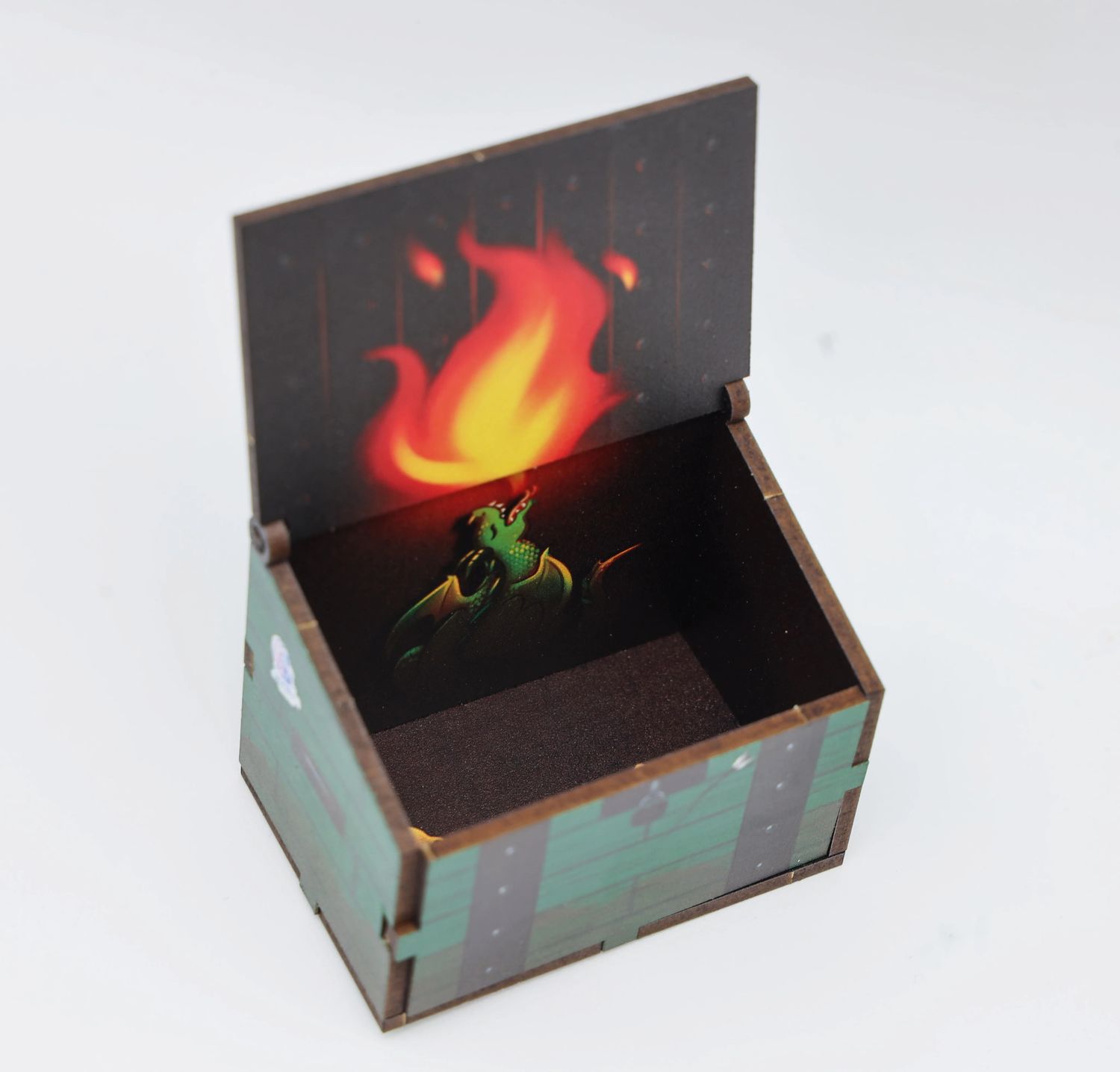 FLAT PACK TOYS, Set: Dice Dumpster