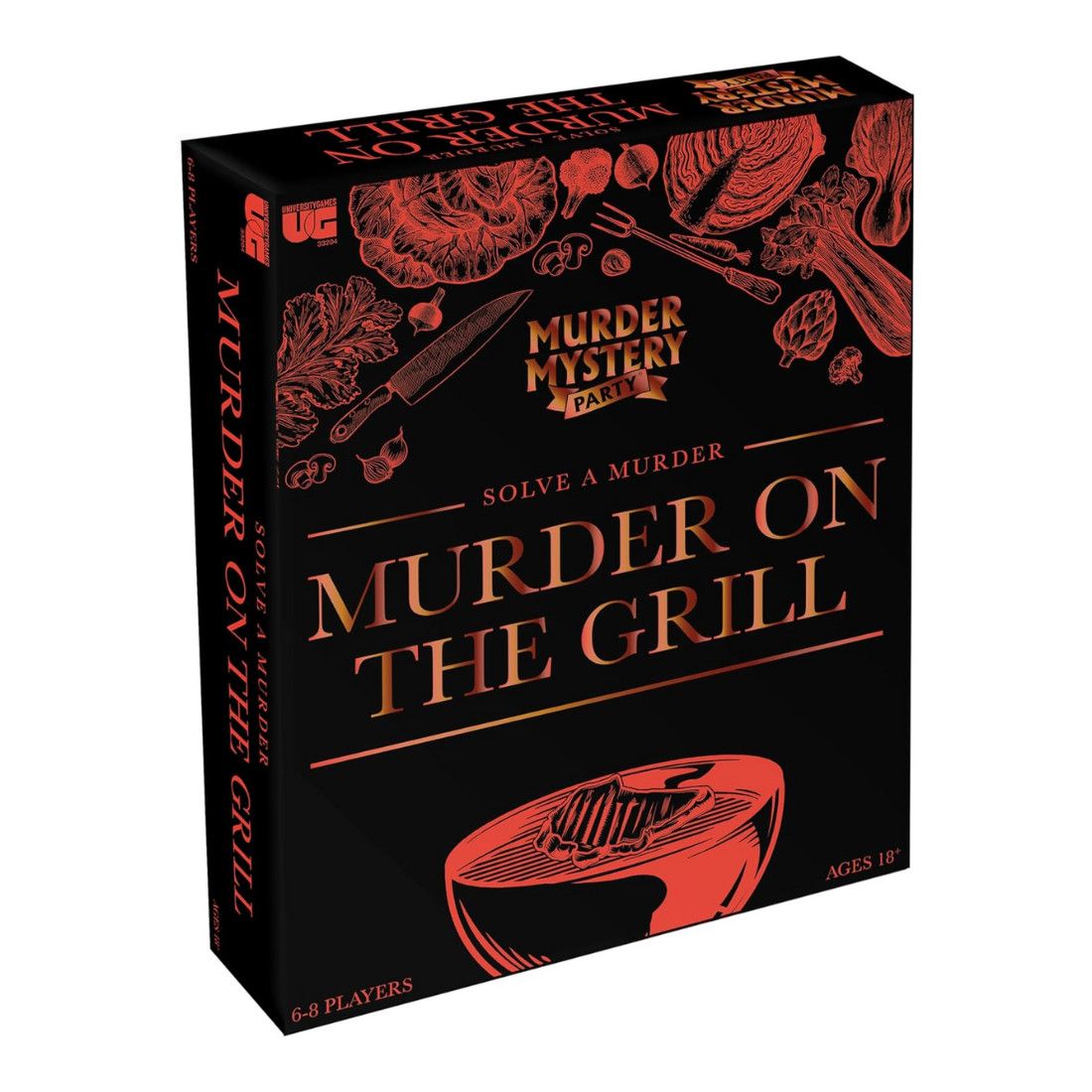 MURDER MYSTERY PARTY - A MURDER ON THE GRILL (18+)