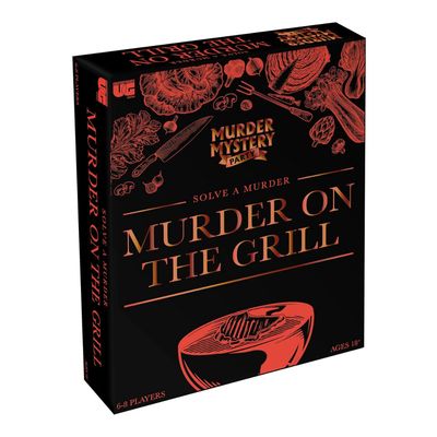 MURDER MYSTERY PARTY - A MURDER ON THE GRILL (18+) MURDER MYSTERY PARTY - A MURDER ON THE GRILL (18+)