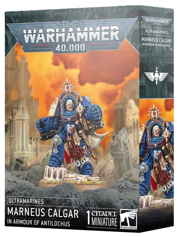 ULTRAMARINES: MARNEUS CALGAR IN ARMOUR OF ANTILOCHUS