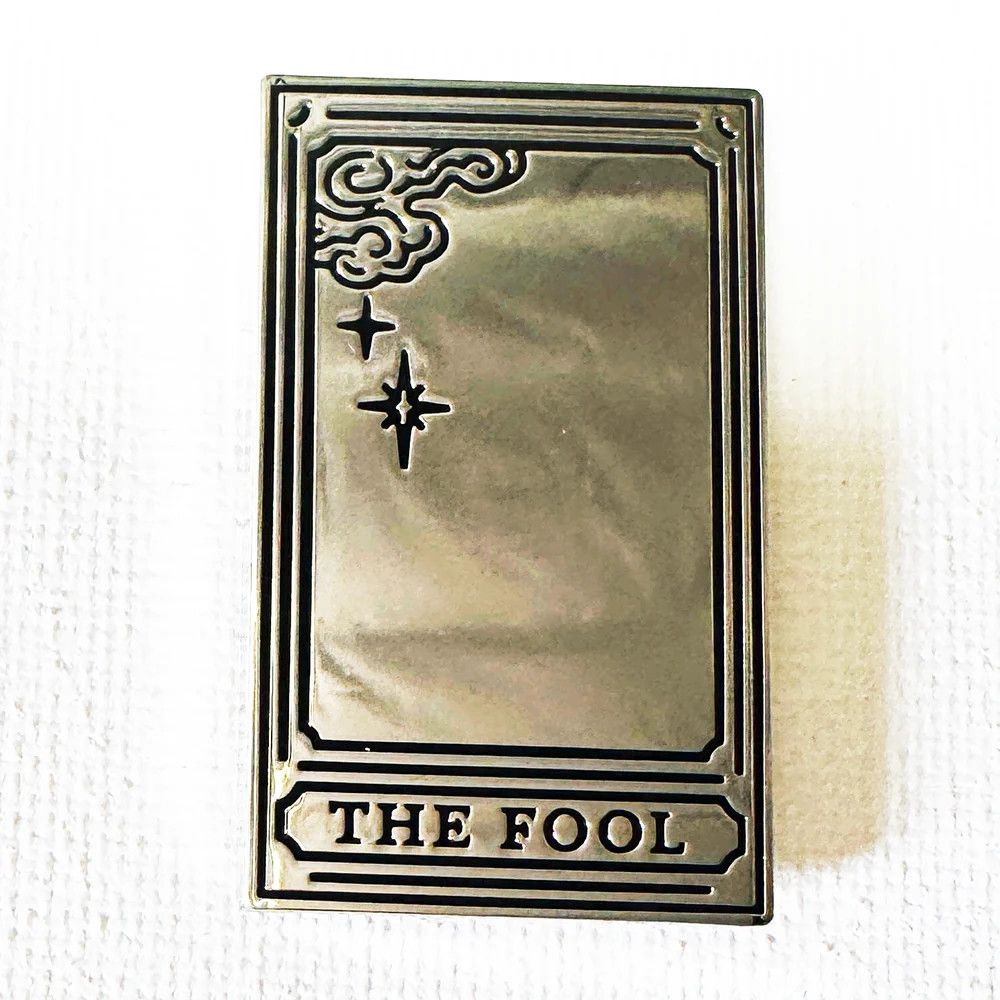 PIN - The Fool Mirror Tarot Card
