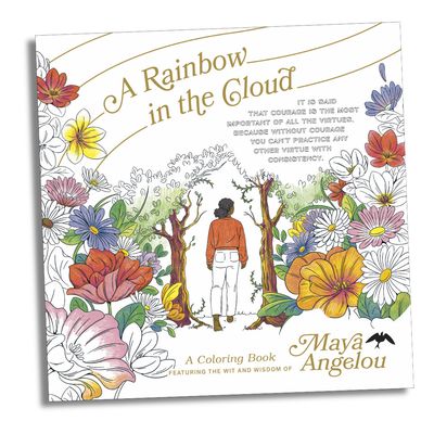 COLORING BOOK A RAINBOW IN THE CLOUD
