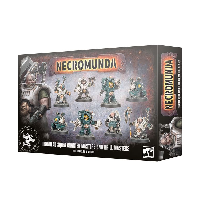 NECROMUNDA: IRONHEAD SQUAT CHARTER &amp; DRILL MASTERS