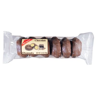 DONUTS CHOCOLATE, 3.5 OZ (6)