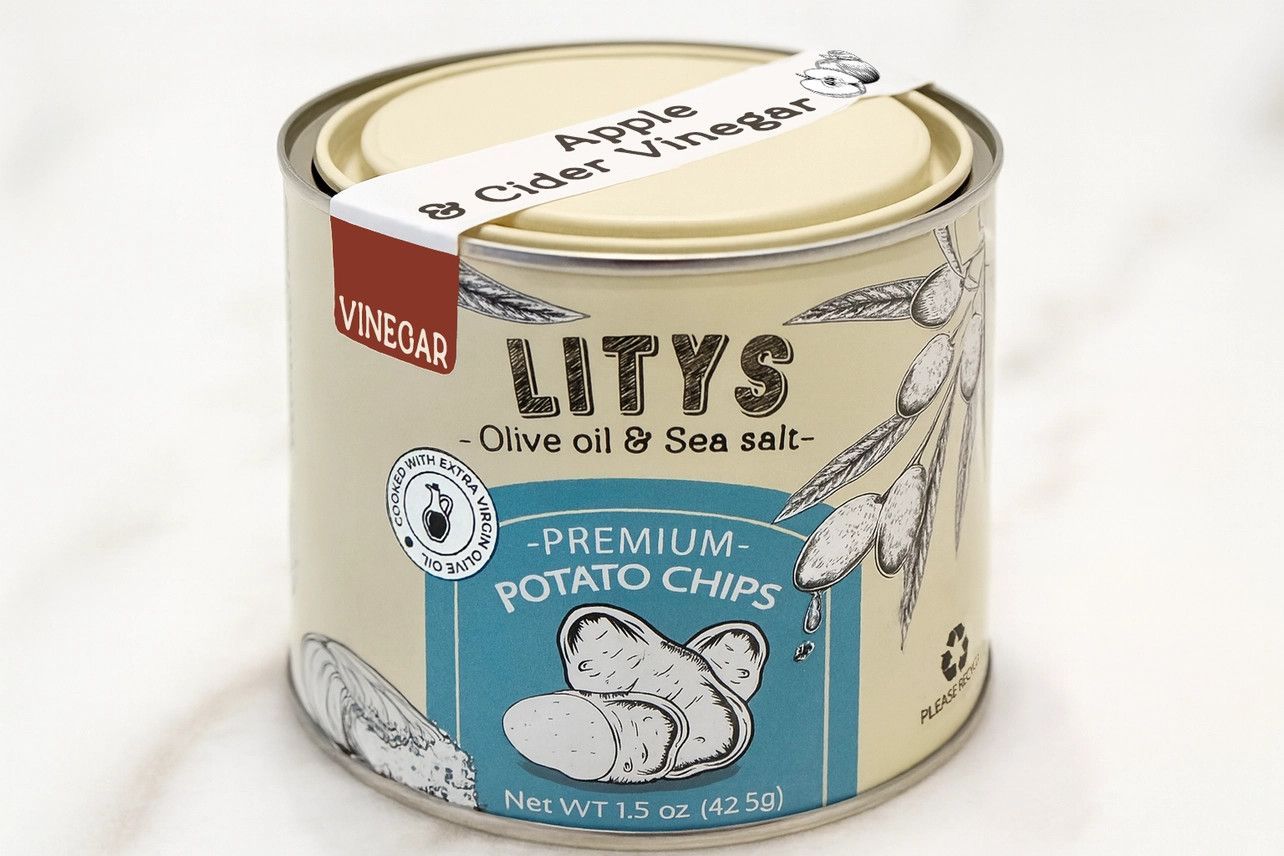 LITYS POTATO CHIPS, 1.5 OZ, Set: Apple Cider Vinegar