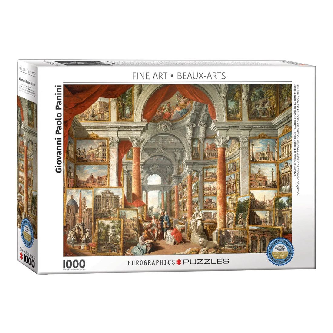 EG1000 PANINI - GALLERY OF VIEWS OF MODERN ROME