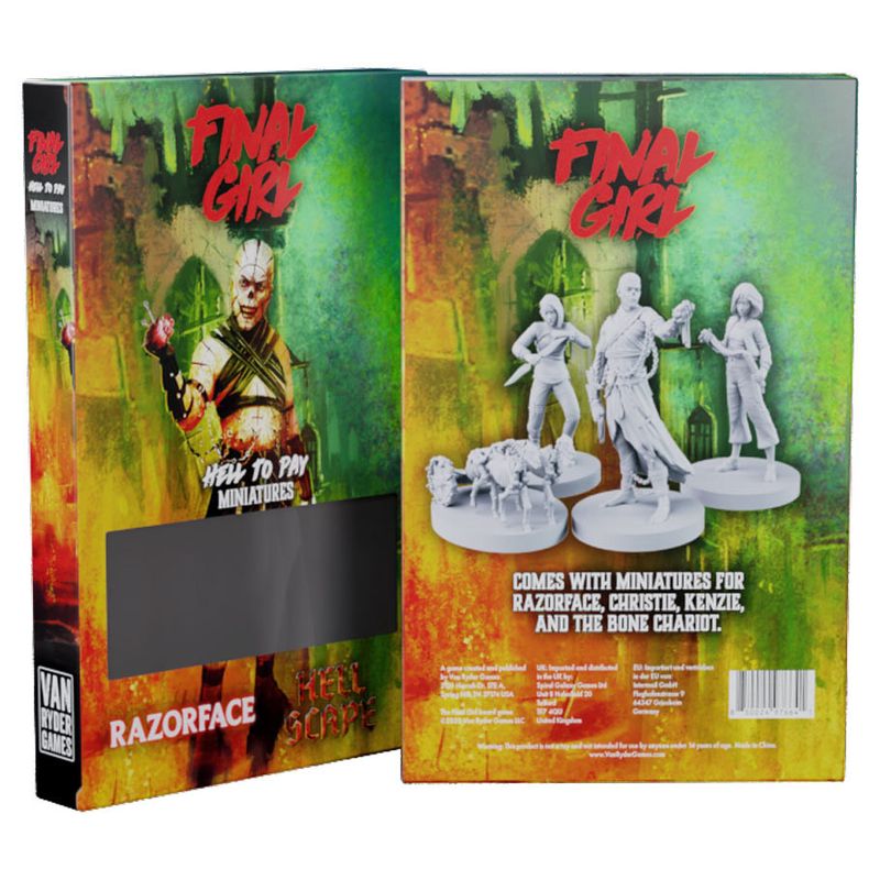FINAL GIRL HELL TO PAY MINIATURES
