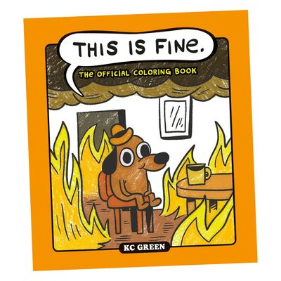 COLORING BOOK THIS IS FINE