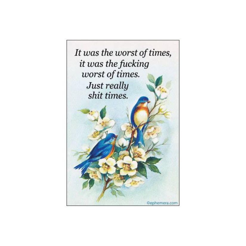 MAGNET: IT WAS THE WORST OF TIMES, IT WAS THE FUCKING WORST