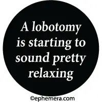 MAGNET: A LOBOTOMY IS STARTING TO SOUND PRETTY RELAXING