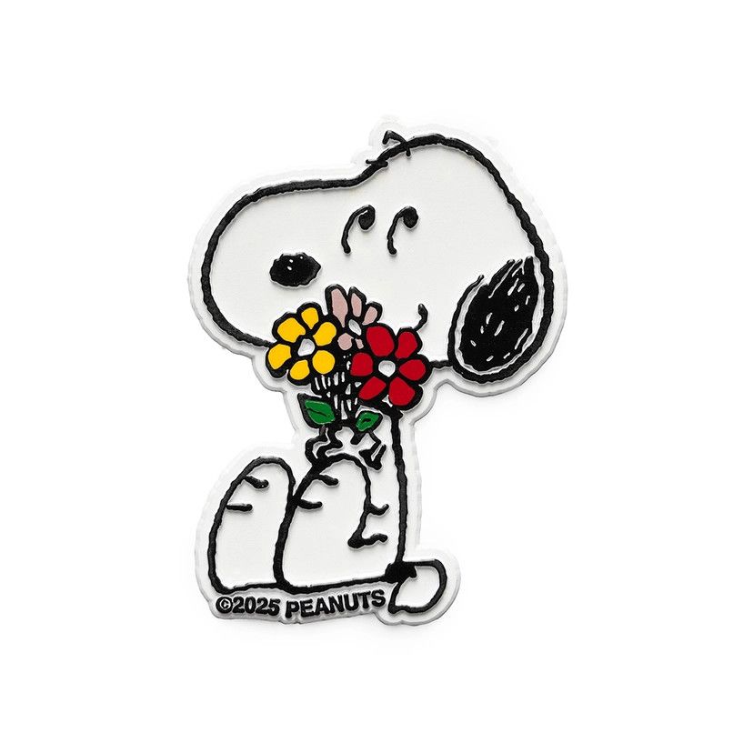 MAGNET: PEANUTS - SNOOPY FLOWER BOUQUET