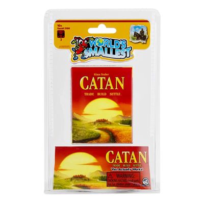 WORLD'S SMALLEST CATAN BOARD GAME