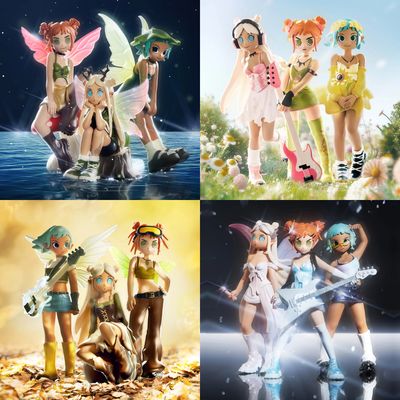 BLIND BOX PEACH RIOT PUNK FAIRY SERIES