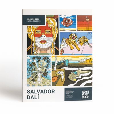COLORING BOOK SALVADOR DALI