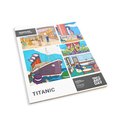 COLORING BOOK TITANIC