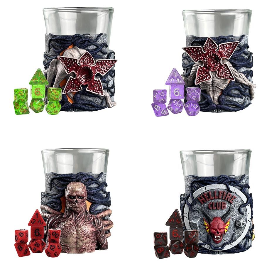 STRANGER THINGS MINI DICE CUPS