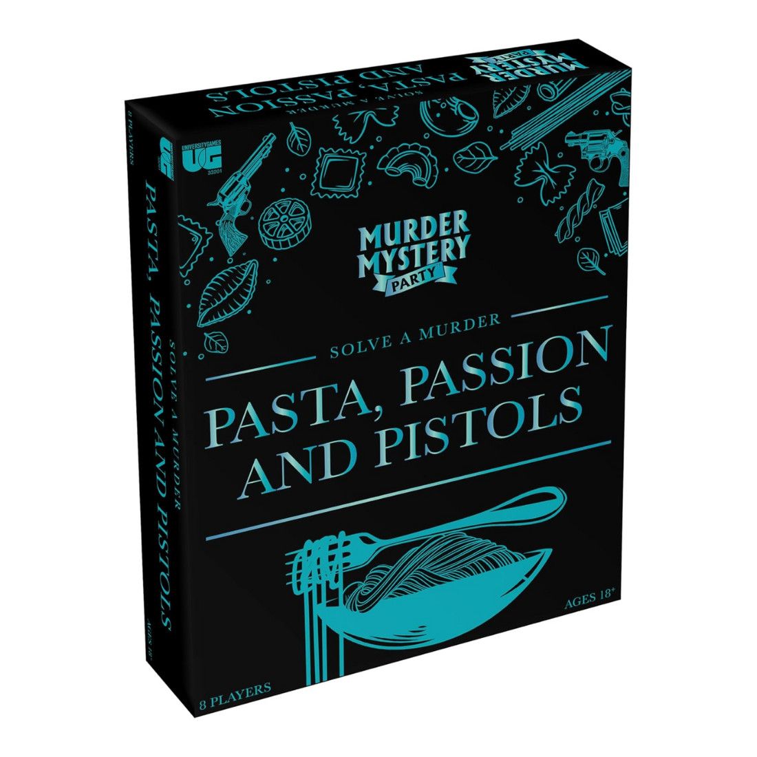 MURDER MYSTERY PARTY - PASTA, PASSION, &amp; PISTOLS (18+)