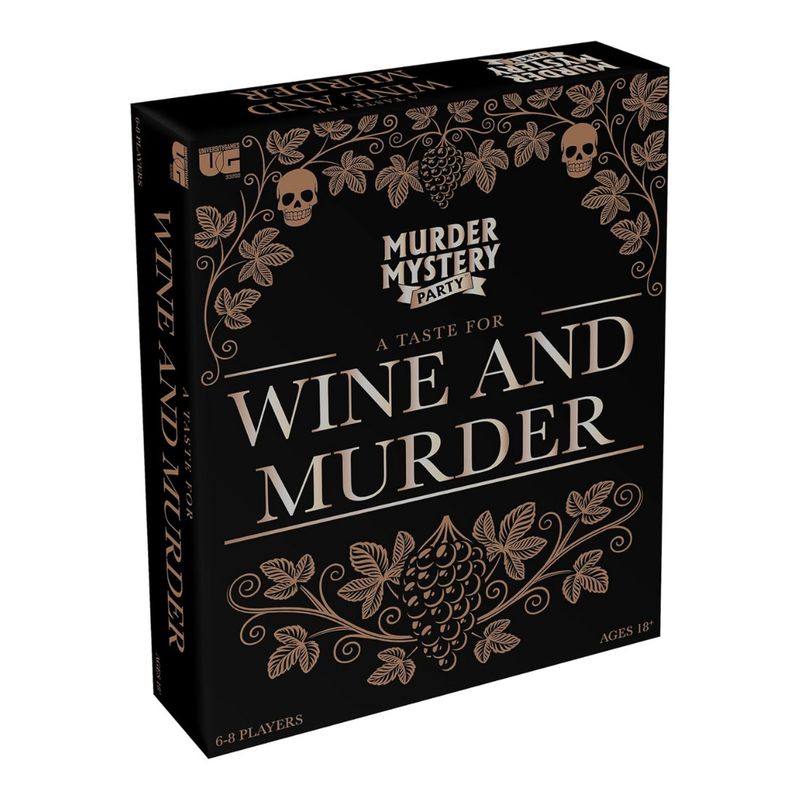 MURDER MYSTERY PARTY - A TASTE FOR WINE AND MURDER (18+)