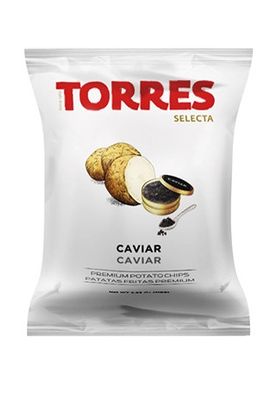 GOURMET POTATO CHIPS, 50g Caviar