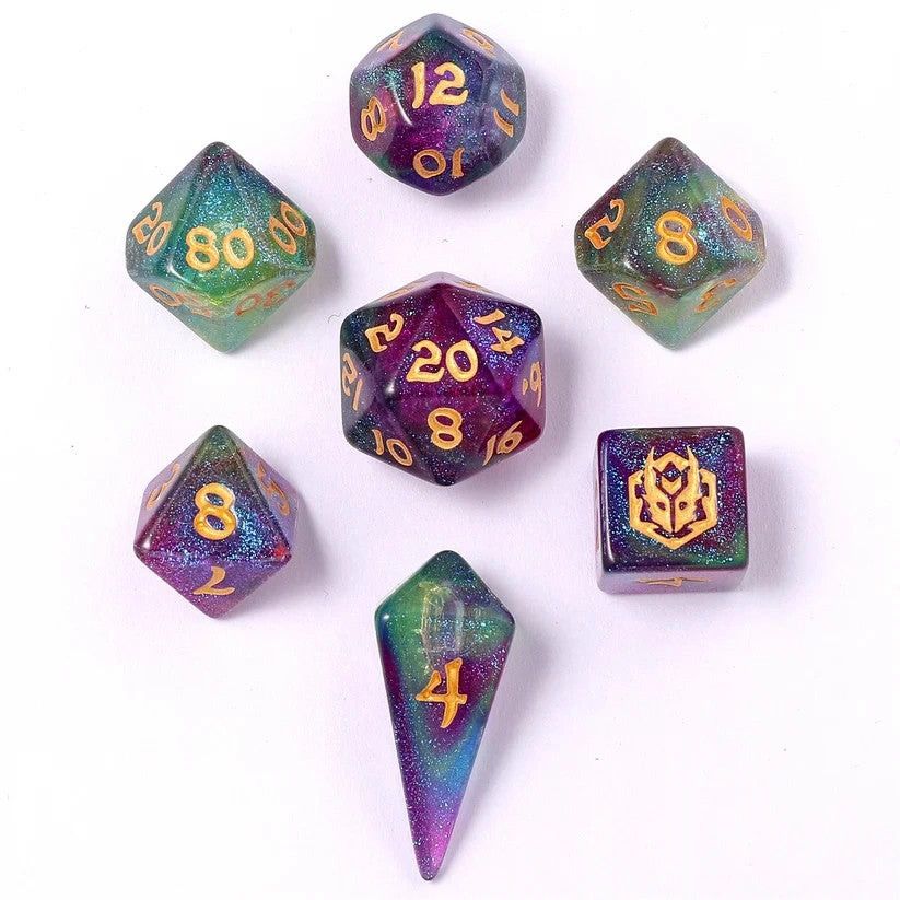hym DICE SET 7 MINI WYRMFORGED - Siren's Melody