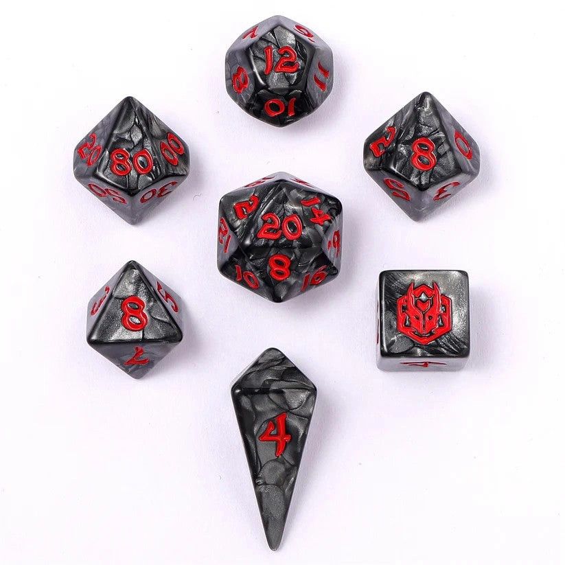 hym DICE SET 7 MINI WYRMFORGED - Iron Golem