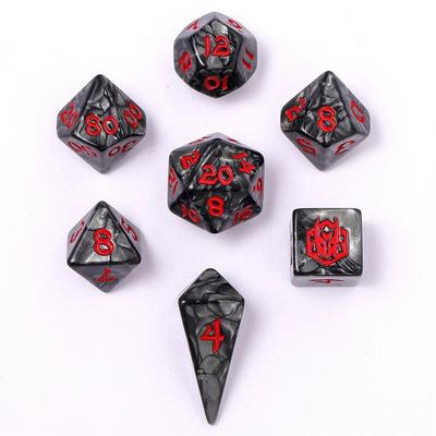 hym DICE SET 7 MINI WYRMFORGED - Iron Golem