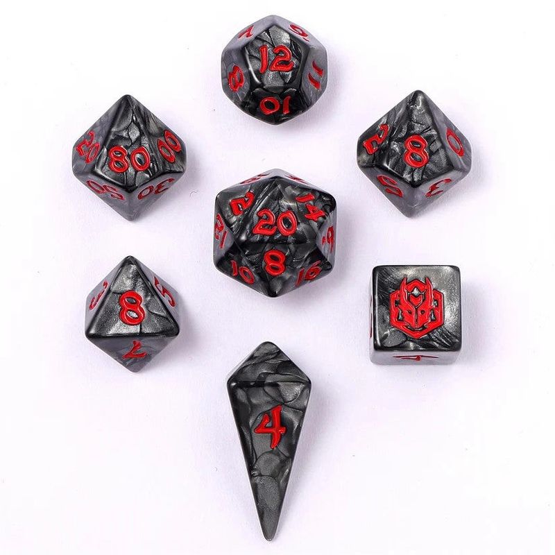 hym DICE SET 7 MINI WYRMFORGED - Iron Golem