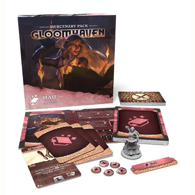 GLOOMHAVEN (SECOND EDITION): MERCENARY PACKS: HAIL THE IRRITABLE ENCHANTER