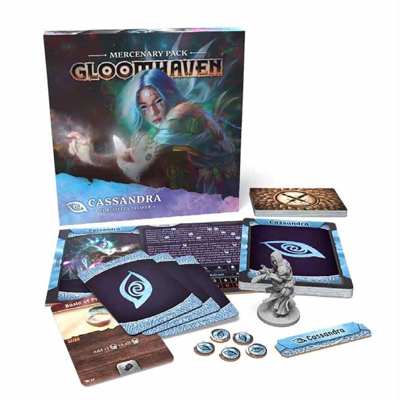 GLOOMHAVEN (SECOND EDITION): MERCENARY PACKS: CASSANDRA THE FORGOTTEN DIVINER