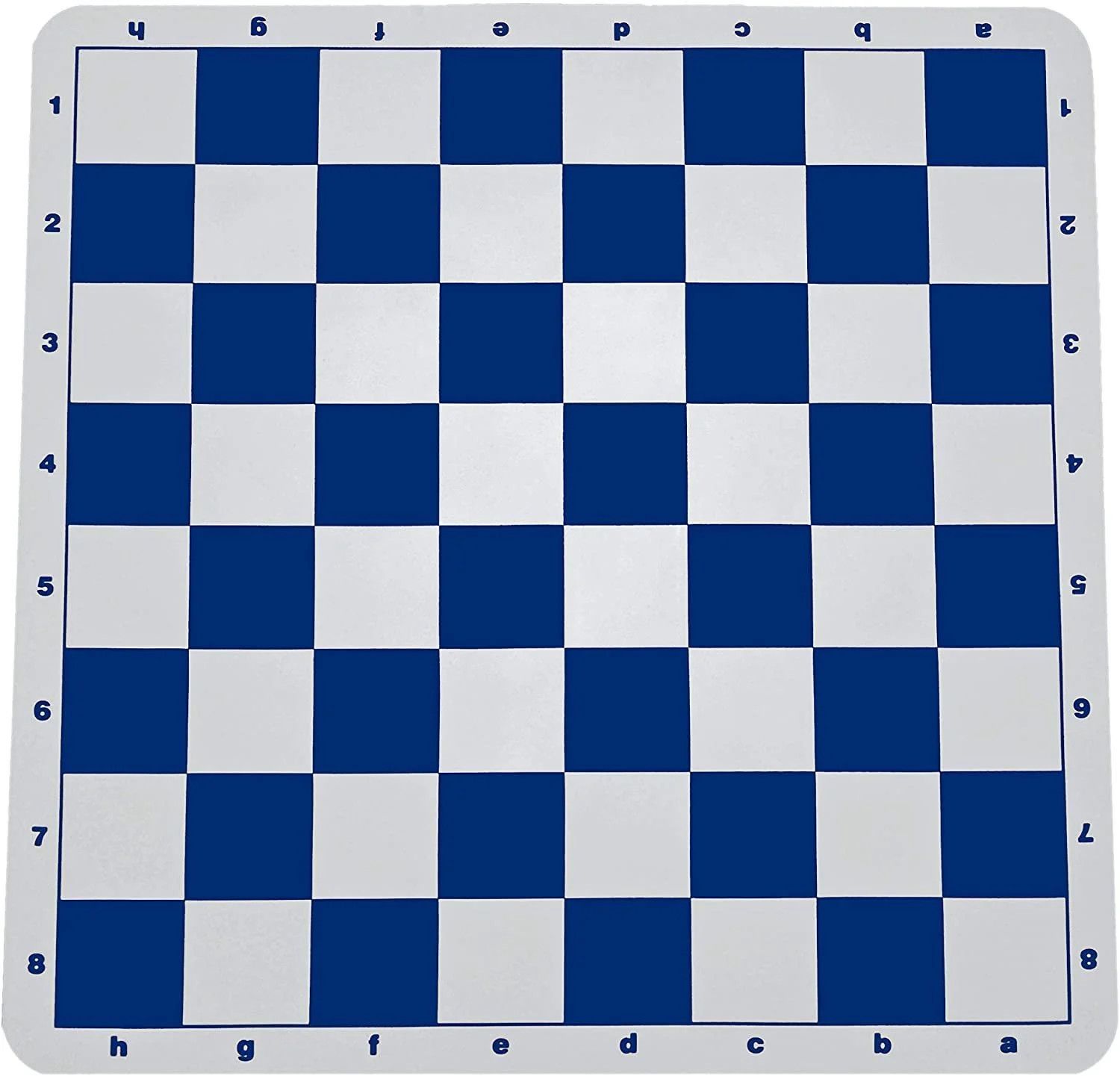 CHESS BOARD 20" BLUE SILICONE w/ 2.25" SQ